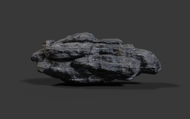rock boulder 3D Model .c4d .max .obj .3ds .fbx .stl .blend 