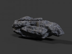 rock boulder 3Dモデル