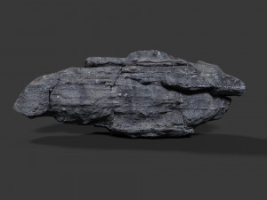 rock boulder 3Dモデル
