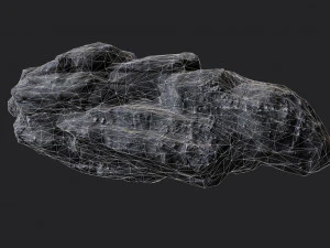 rock boulder 3D Model