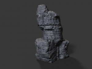 rock cliff 3D Model