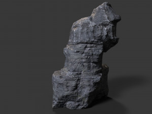 rock cliff 3Dモデル