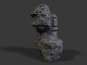 rock cliff 3D Model