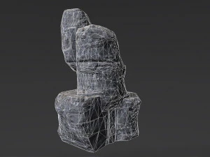 rock cliff 3D Model