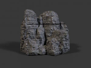 rock cliff 3D Model