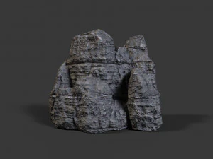 rock cliff 3D Model