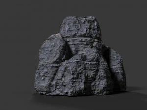 rock cliff 3D Model
