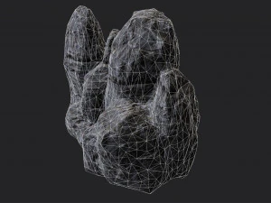 rock cliff 3D Model