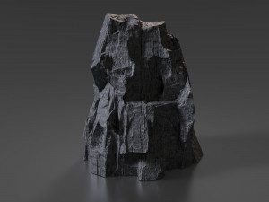 cliff rock 004 Model 3D