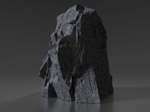 cliff rock 004 Model 3D