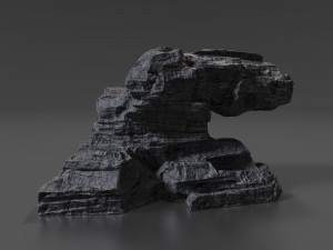 cliff rock 005 3D Model