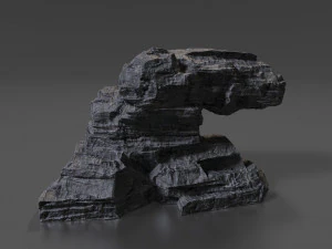 cliff rock 005 3D Model