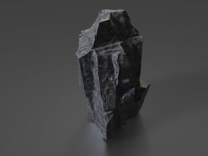 cliff rock 006 3Dモデル