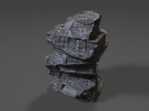 cliff rock 007 3D Model
