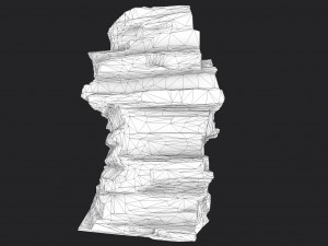 cliff rock 007 3D Model