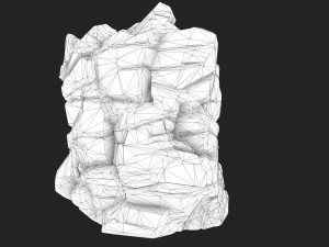 cliff rock 008 3D 모델