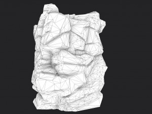 cliff rock 008 3D 모델