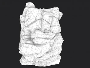 cliff rock 008 3D Model