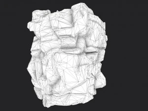 cliff rock 008 3D Model