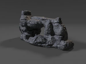 cliff rock 009 3D Model