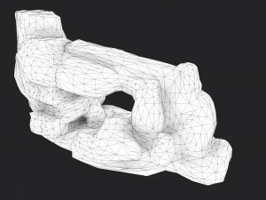 cliff rock 009 3D Model