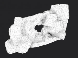 cliff rock 009 3D Model
