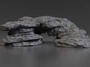 cliff rock collection Modello 3D