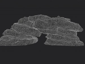 cliff rock collection 3D Model