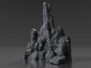 cliff rock collection 3D Model