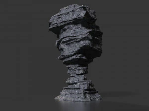 cliff rock collection 3D Model