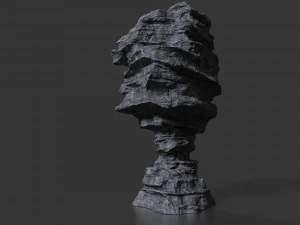 cliff rock collection 3D Model