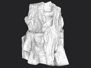 cliff rock collection 3D Model
