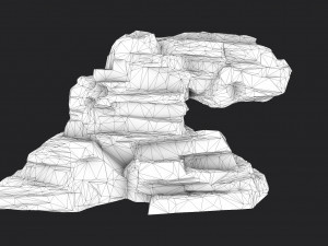 cliff rock collection Modello 3D