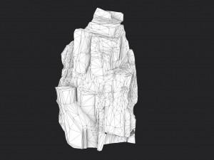 cliff rock collection Modello 3D