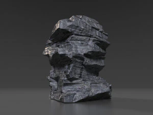 cliff rock collection 3D Model