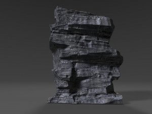 cliff rock collection Modello 3D