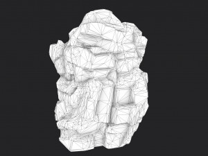cliff rock collection Modello 3D
