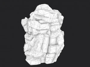 cliff rock collection 3D Model