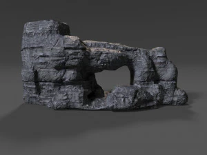 cliff rock collection 3D Model