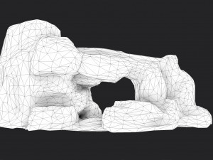 cliff rock collection Modello 3D