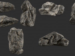 rock collection 002 3D Model