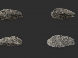 rock collection 002 Model 3D