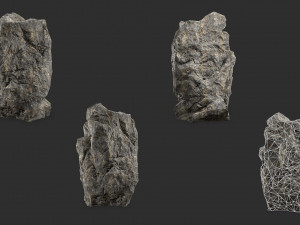 rock collection 002 Model 3D