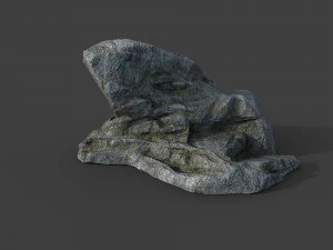 cliff rock 2-3 3D Model