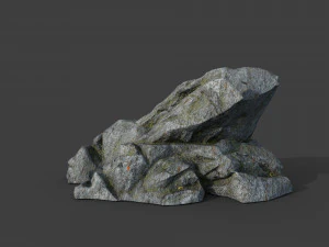 cliff rock 2-3 3D Model