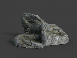cliff rock 2-3 3D Model