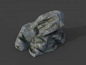 cliff rock 2-3 3D Model