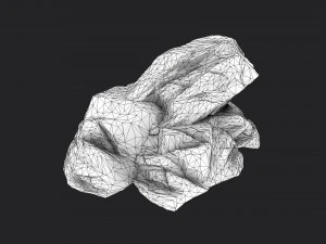cliff rock 2-3 3D Model