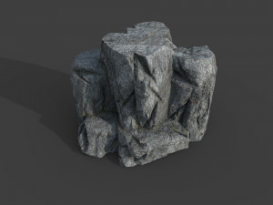 cliff rock 2-4 3D Model