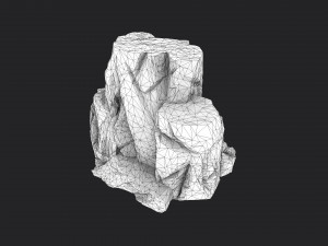 cliff rock 2-4 3D Model